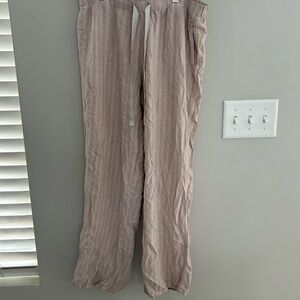 Victoria's Secret Pink Striped Lounge Pants